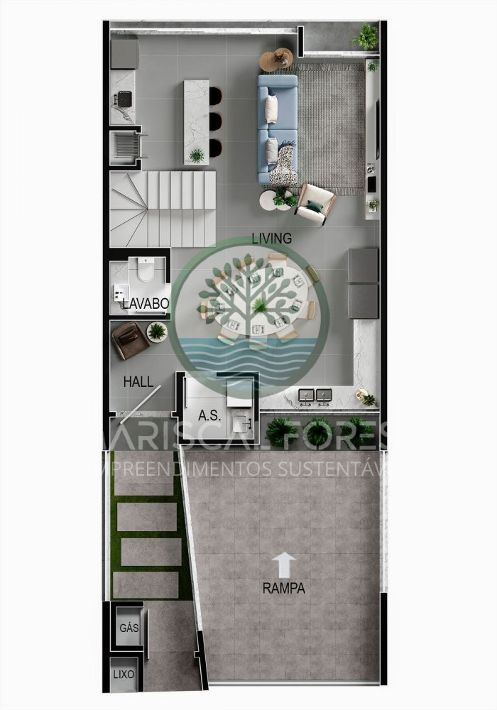 Casa P� na Areia - Alto Padr�o Frente-Mar